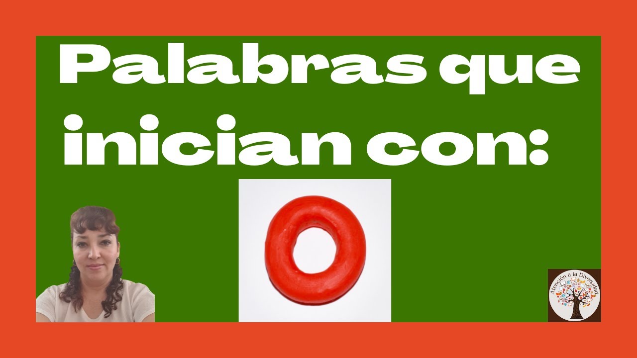 PALABRAS que INICIAN con la VOCAL O. 🌊