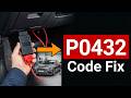 How To Fix P0432 Code - Main Catalyst Efficiency Below Threshold Bank 2 Repair
