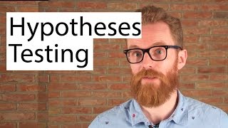 Hypotheses Testing | Startup Espresso by Daniel Cronin | #3