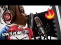 MAKE A RAP SONG IN 90 MINUTES CHALLENGE! (Includes Music Video)