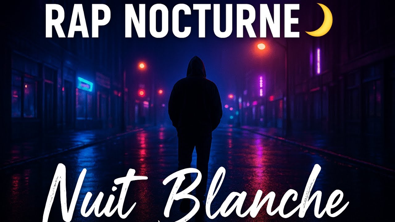 Rap Français Mélancolique 🌙  Trap Nocturne & Émotionnelle 2025 – Nuit Blanche