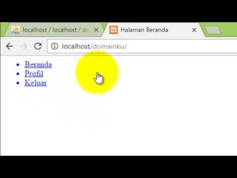 Tutorial membuat login