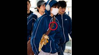 BTS V’s “Keep Swimming” Jacket  Brand and price 😱 Airport fashion #bts #btsv #v #taehyung #swim