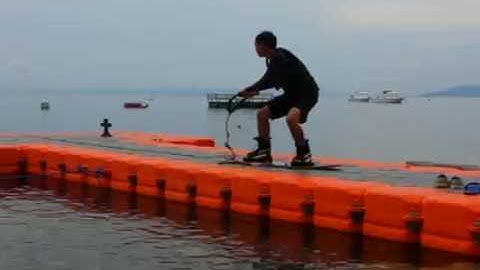 Hisea floating dock in Philippines