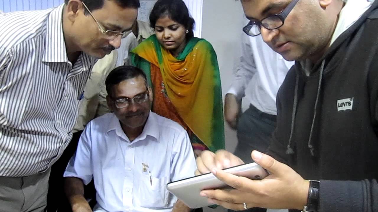Demo of Swasthya Slate to Medical Officers in Bhubaneshwar, Odisha