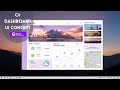 UI Design Weather Forecast Dashboard Application  - Winform C# Guna Framework
