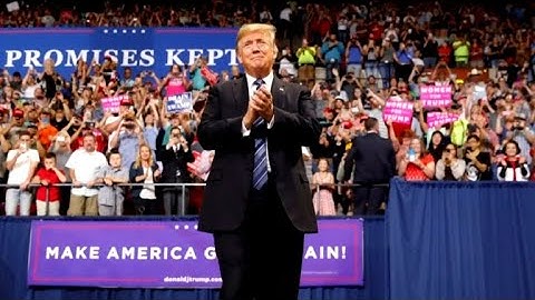 Trump holds campaign rally in Montana