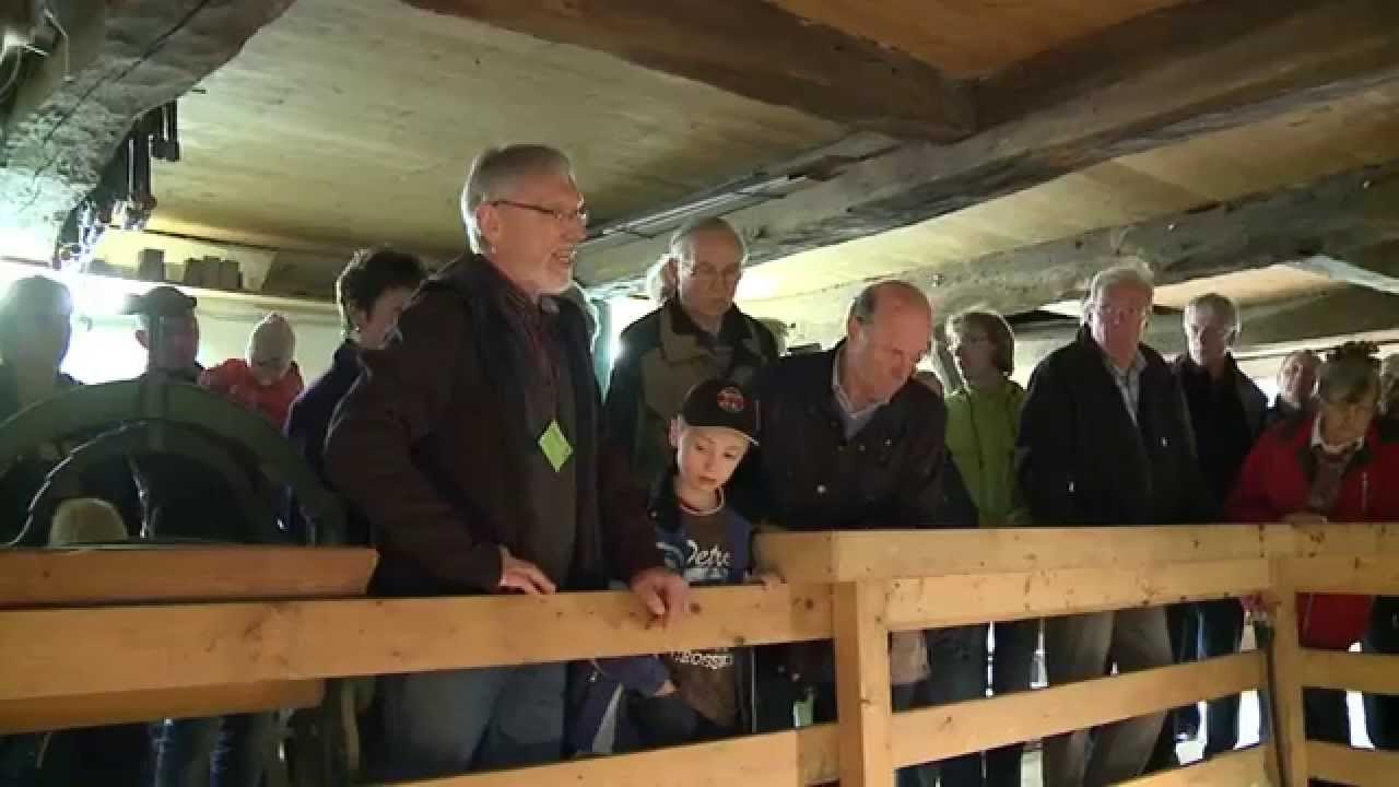 Eine Führung durch die Mühle Bohle in Lotte-Wersen am 1. Mai 2014