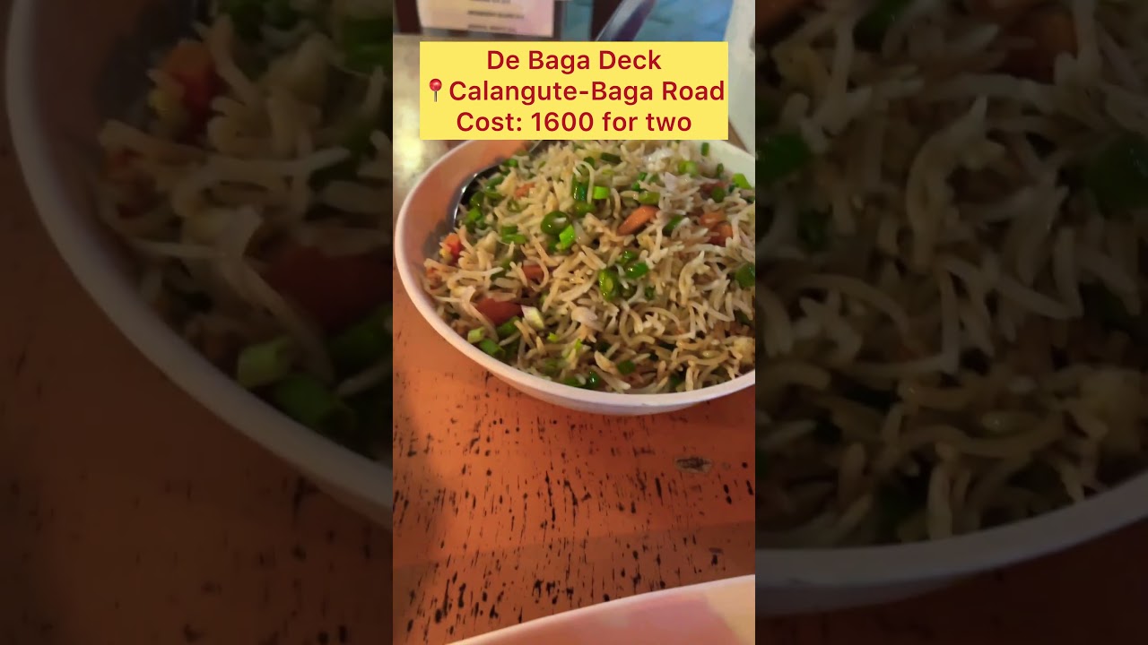 Best Food Places to Eat in North Goa|Goa Food Destination|