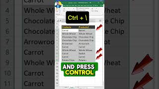 Compare two lists in 9 seconds #exceltricks