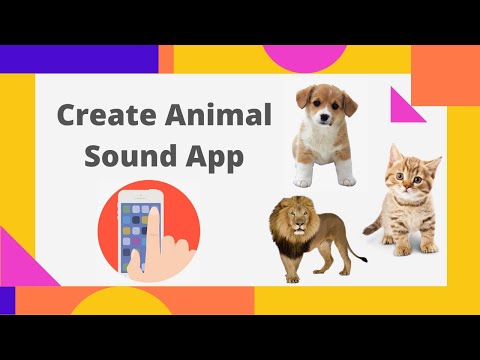 How to create Educational App for Children's [ Animal Sound App ]