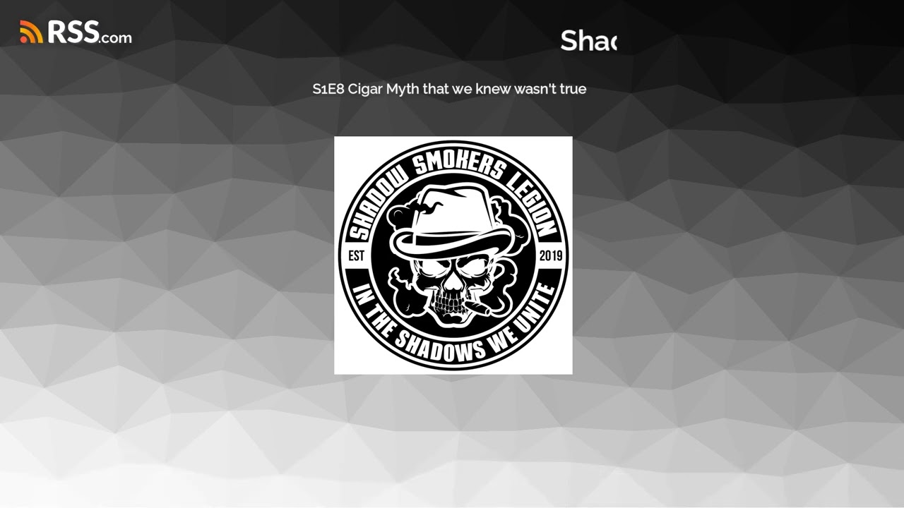 S1E8 Cigar Myth that we knew wasn't true