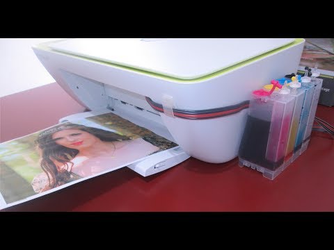 Video: Cómo Hacer Un Sistema De Suministro De Tinta Continuo Para Una Impresora