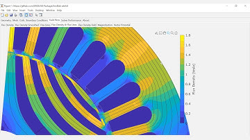 Finite element analysis of a synchronous reluctance motor using EMDLAB