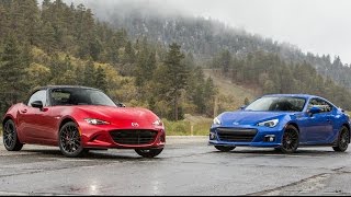 Mazda MX 5 против Subaru BRZ. Сравнительный тест-драйв: кто кого? Подпишись на [Smotorom]