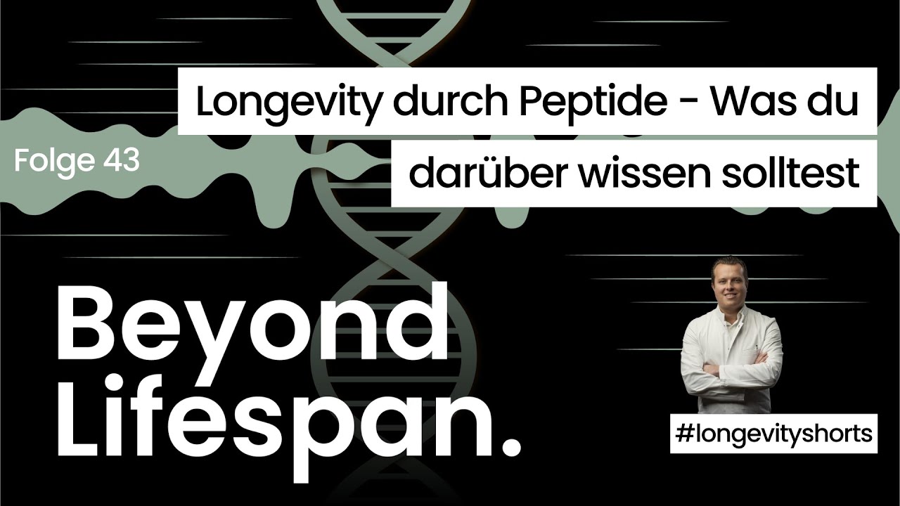 Cover der Episode „Longevity durch Peptide - Was du darüber wissen solltest"