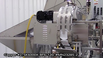 SureKap SK6000X-BF6-120 Fully Automatic Capper