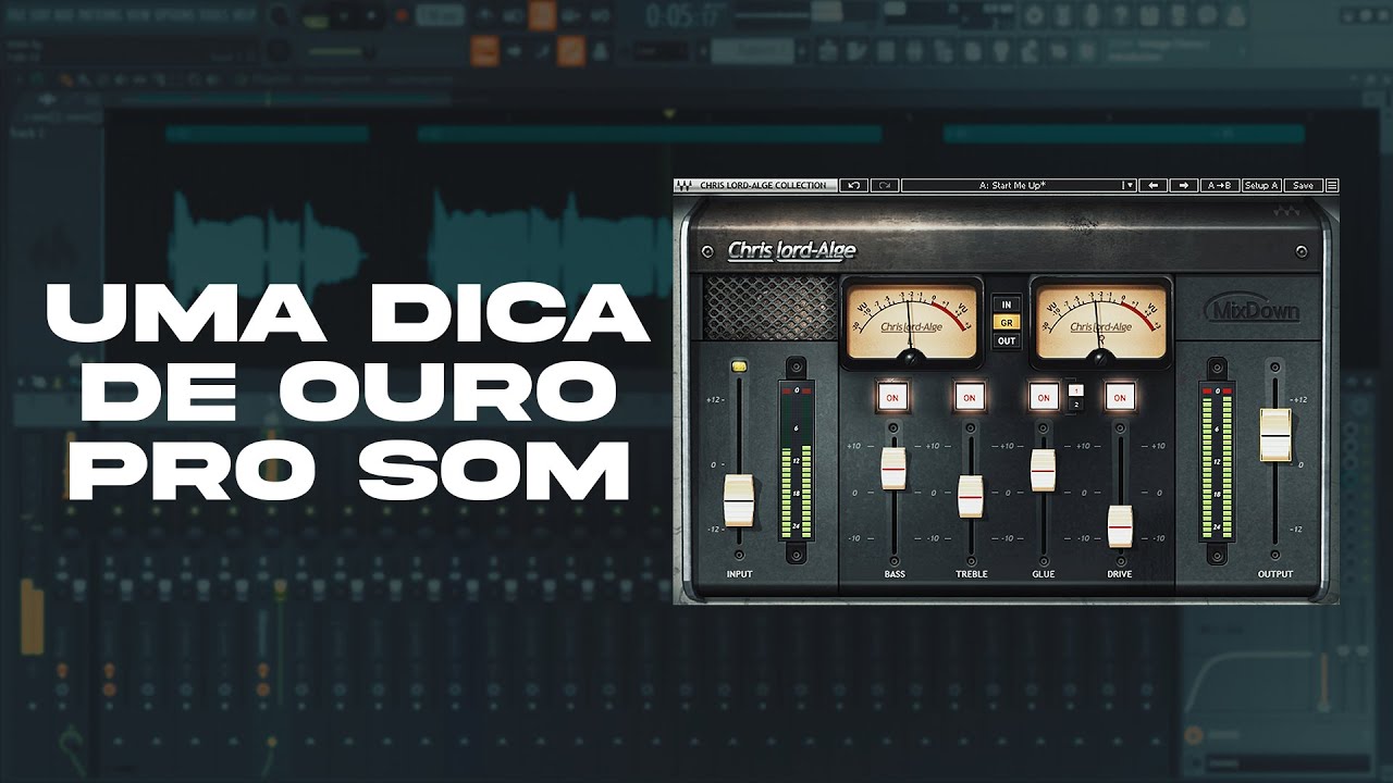 USE ESSE PLUGIN ANTES DA MASTER - CLA MixDown.