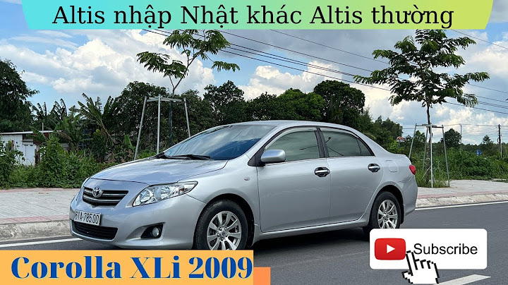 Đánh giá chi tiết corolla altis 2009