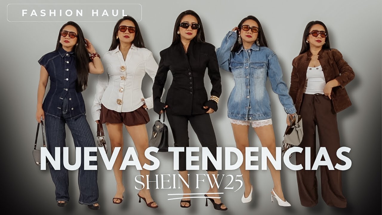 TENDENCIAS DE MODA MÁS POPULARES 🍁  GUÍA DE COMPRAS PARA EL OTOÑO ✨ SHEIN FW25