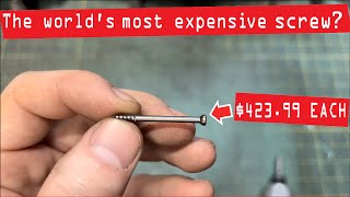 A Tour of the Most Expensive Screw in the WORLD