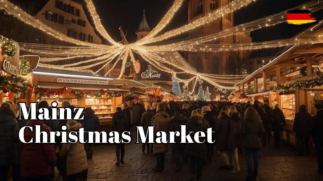 🇩🇪 Mainz, Germany - Europe's Most Beautiful Christmas Markets 🎄 - YouTube