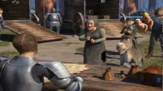 shrek conoce a burro