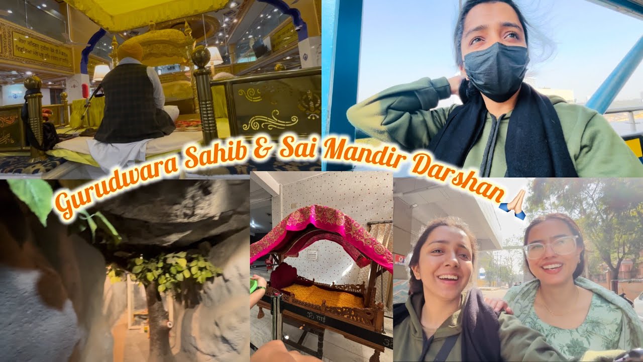 Gurudwara Sahib & Sai Mandir Gyi Aaj 🙏🏻❤️ | Day-27 Vlog | Navkaur❤️🧿
