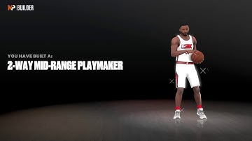NBA 2K23 RARE BUILDS - 2-WAY MID-RANGE PLAYMAKER