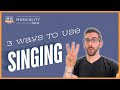 3 ways to use singing in your daily music practice