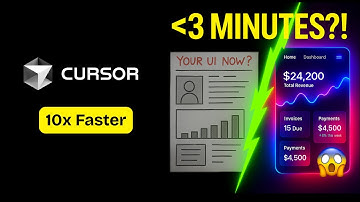 10x Faster Design With Stunning UI in Cursor (21st Dev Tutorial)
