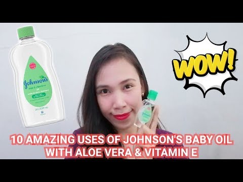 baby oil aloe vera and vitamin e
