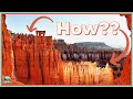 How did the bryce canyon hoodoos form