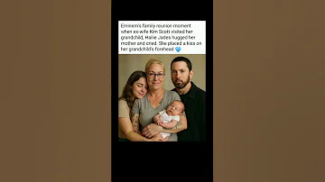 Eminem S Family Reunion Kim Scott S Emotional Moment With Grandchild Eminem Reunion Shorts Rap 