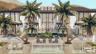 ULTRA MODERN MEGA MANSION | The Sims 4 Stop Motion