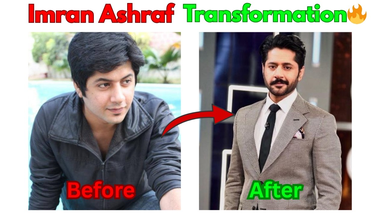 Imran Ashraf Looks Transformation | From Struggle Days to Superstar Style 🔥