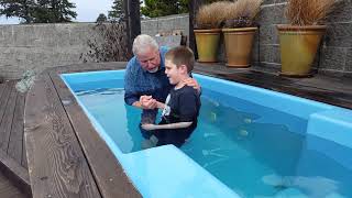 Jacob Dale Collins Baptism