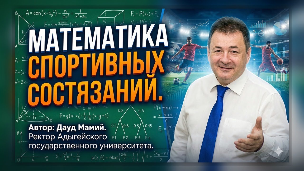 Математика спортивных состязаний. Дауд Мамий.