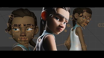 Rain rig test in Blender