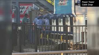 Power Tower Ride Accident at Cedar Point