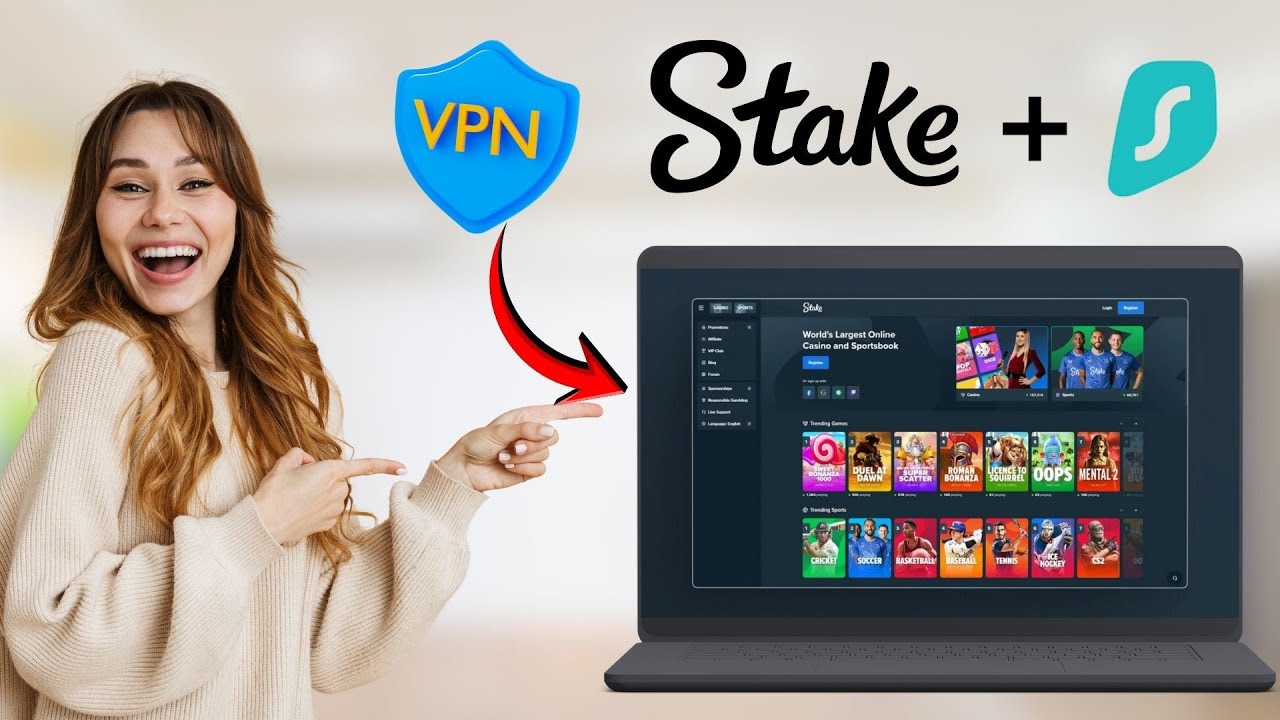How to Play Stake with VPN – Full Access in 2 Minutes!