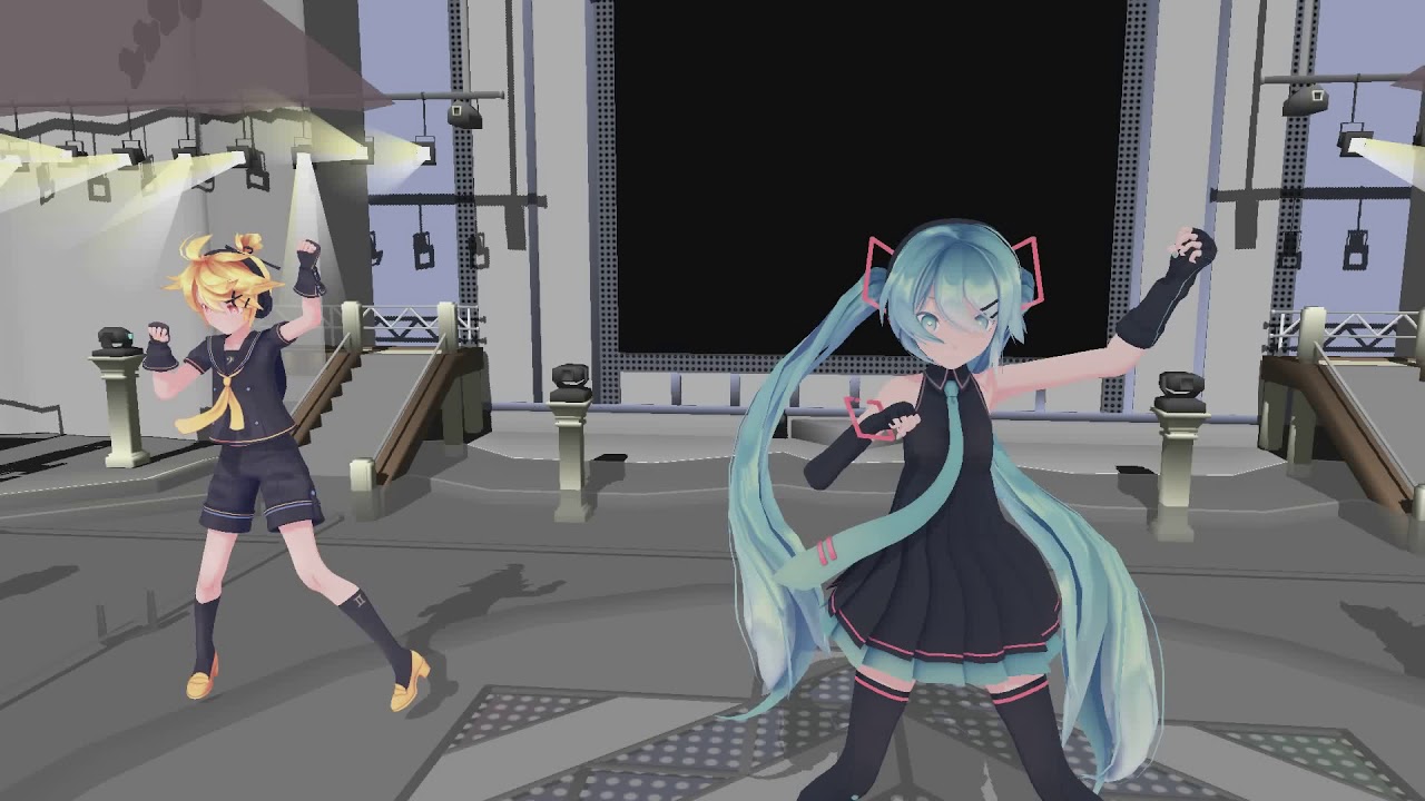 MMD Shake It!!!! Sour Miku,Rin & Len - YouTube