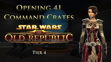 SWTOR: Opening 41 More Tier 4 Command Crates! (Shadow)