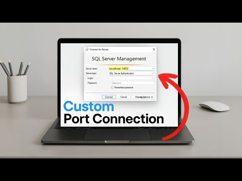How To Connect to Different Port with SQL Server Management Studio