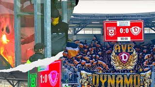 Hallescher FC - SG Dynamo Dresden 1:0 Highlights| 28. Spieltag