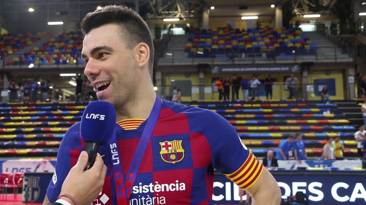 Supercopa de España 2019: Sergio Lozano (Barça) futsal academy