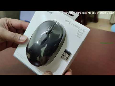 Microsoft Wireless Mobile Mouse 1850