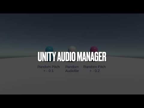 Unity Audio Manager - Simple Tasks
