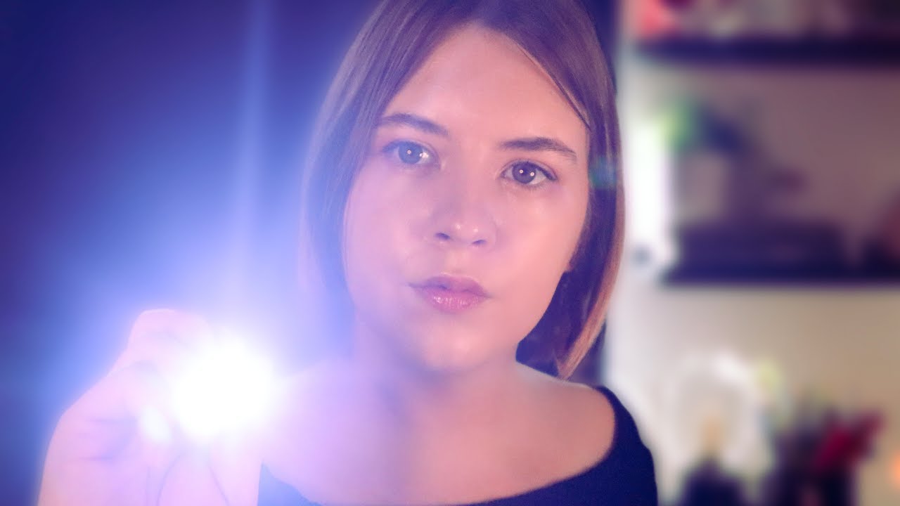 ASMR Eye Gymnastics Pt 4: Light Tracing ~Only~ (Soft Spoken, Lights,  Instructions)