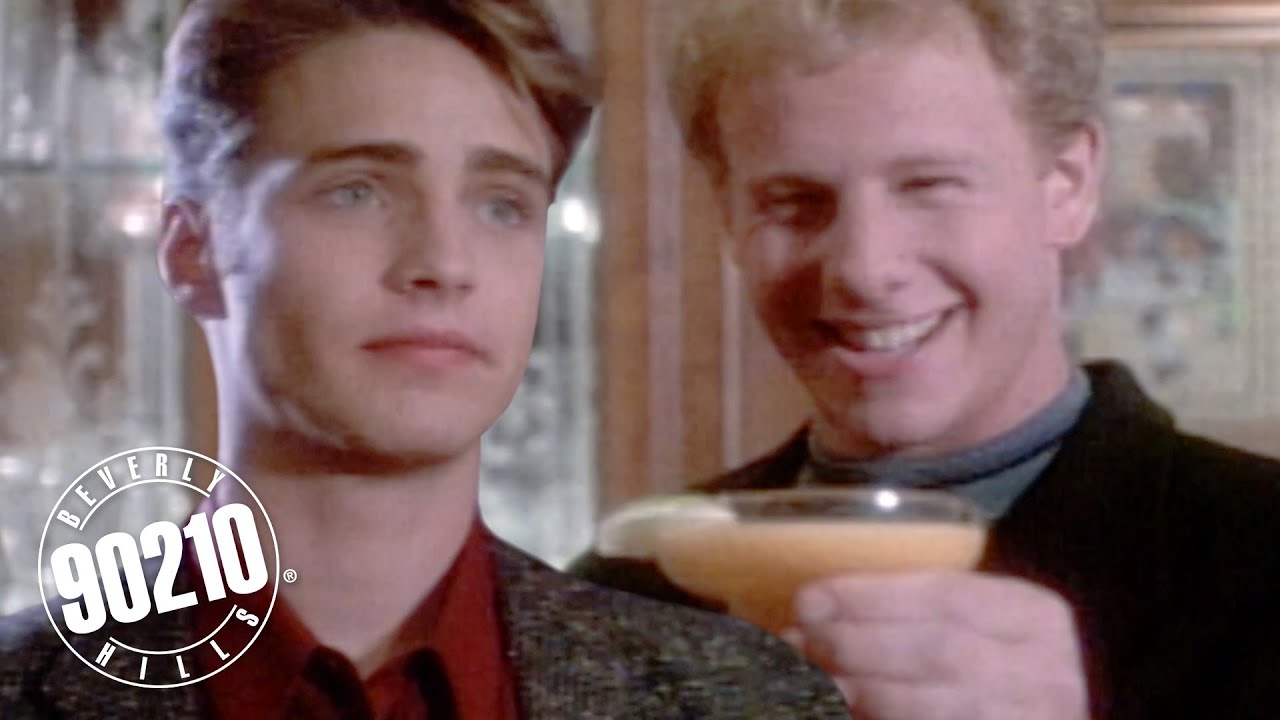 Brandon Tries Not to Drink at Donna's Party